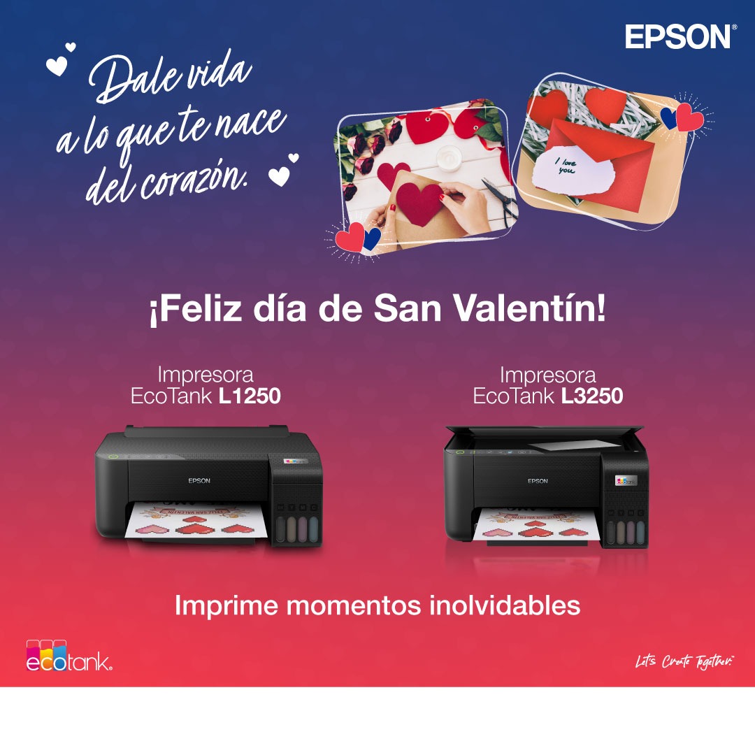 Protoscana_comc's tweet photo. El amor también se imprime 💖
Crea tarjetas, fotos y detalles únicos con Epson EcoTank.
Dale vida a tus ideas este San Valentín 🖨️❤️

📱 Epson Smart Panel
🔥 L1250 | L3250

#SanValentín #EpsonEcoTank #Creatividad #ComputerCenter https://t.co/kNnN8hLyJM