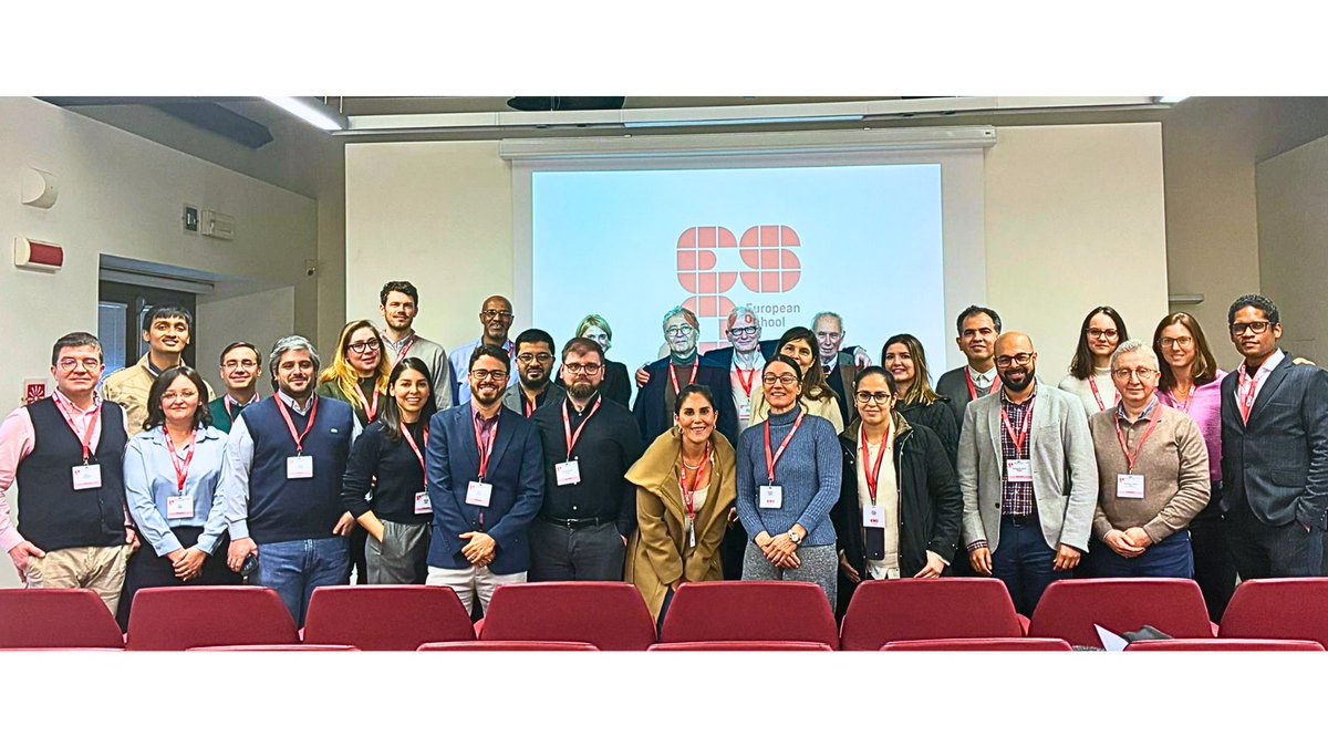 ESOncology's tweet photo. The second edition of the ESO #LearningtoCare seminar is taking place now in Padova, Italy.

In attendance are the participants of the 7th cohort of the ESO Certificate of Advanced Studies in #Lymphoma and the 2nd cohort of the Certificate of Advanced Studies in #Gynaecologicalcancers.

In addition to a one day tumor-specific programme, this seminar focuses on the essential, yet often overlooked, pillars of #cancercare: psychology, communication, ethics, and burnout management.

A huge thank you to all the participants and faculty, in particular Giovanni Boniolo, Cristiana Sessa and Emanuele Zucca for their expert guidance.