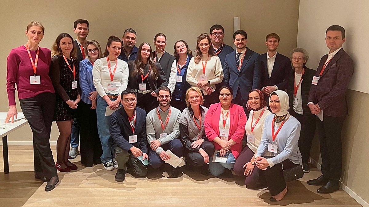 ESOncology's tweet photo. The second edition of the ESO #LearningtoCare seminar is taking place now in Padova, Italy.

In attendance are the participants of the 7th cohort of the ESO Certificate of Advanced Studies in #Lymphoma and the 2nd cohort of the Certificate of Advanced Studies in #Gynaecologicalcancers.

In addition to a one day tumor-specific programme, this seminar focuses on the essential, yet often overlooked, pillars of #cancercare: psychology, communication, ethics, and burnout management.

A huge thank you to all the participants and faculty, in particular Giovanni Boniolo, Cristiana Sessa and Emanuele Zucca for their expert guidance.