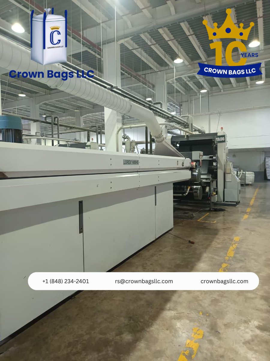crownbags01's tweet image. Precision. Cleanliness. Consistency.
Our manufacturing facility operates with zero contamination standards to deliver defect-free bulk packaging, valve bags, and BOPP bags you can rely on.
🔗 crownbagsllc.com
#CrownBags #ReliablePackaging #CleanFacility #ZeroContamination