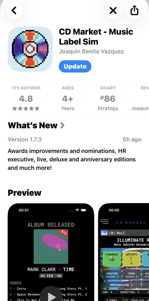 Trayforeign's tweet image. New update from @cdmarketgame