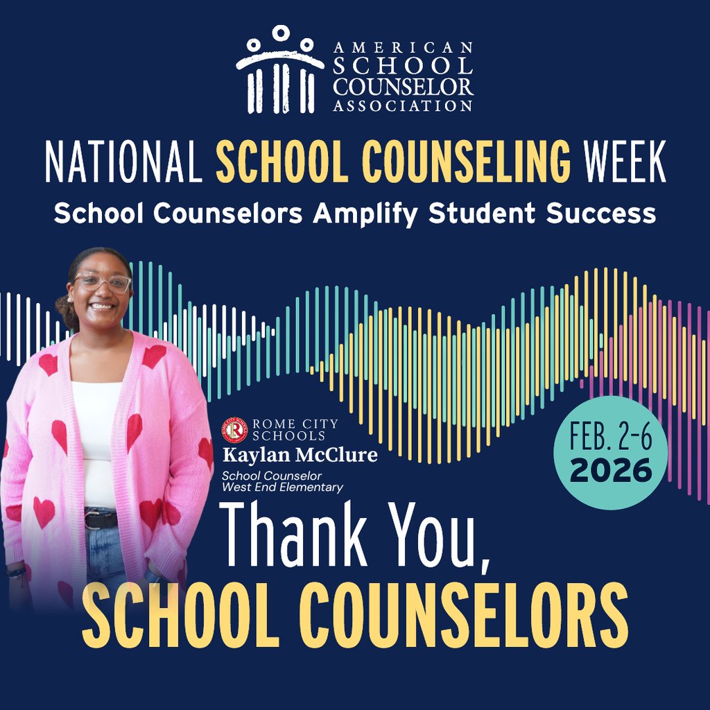💙 Happy School Counselor Week! We are so thankful for our amazing counselors who help our students grow, dream big, and shine bright every single day. Our school is a better place because of you!