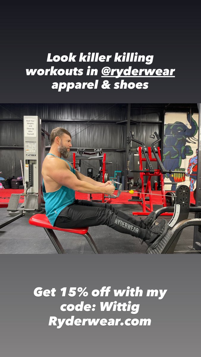 Look killer killing workouts in <a href="/Ryderwear/">Ryderwear</a> apparel and shoes. Get 15% off ryderwear.com with my code: Wittig15