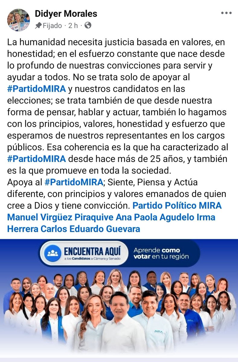 didyermorales's tweet photo. @PartidoMIRA @Virguez @AnaPaolaAgudelo @carlos_guevara @irmalherrera https://t.co/5ZumgGYw7Y