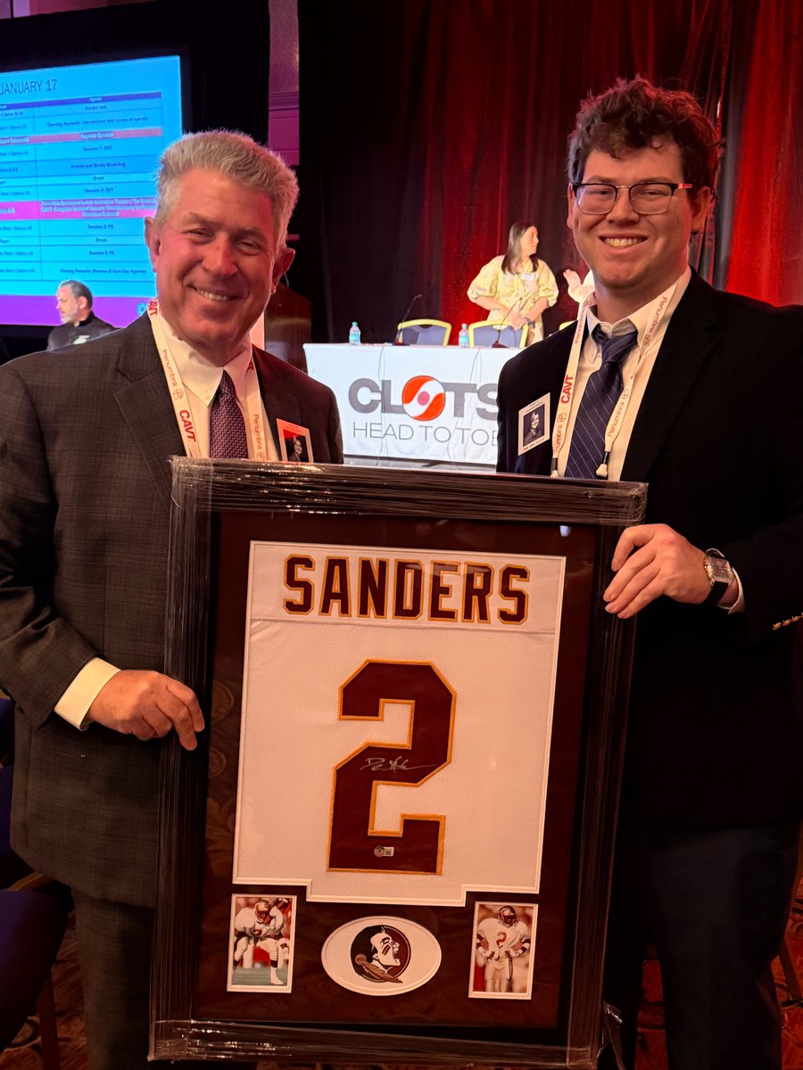 Emilys_Promise's tweet photo. Doug Adkins and his son Douglas delivered a powerful keynote address at the CLOTS: Head to Toe conference – reminding us that preventing blood clots takes both clinical expertise and the voices of our families. 

Watch their keynote address: https://t.co/9aV5mRD10p https://t.co/blAKYonxla