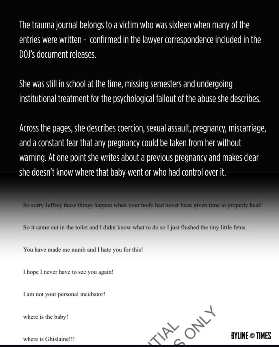 I won’t be the same after seeing the Epstein files, it isn’t even all of it, possibly not the worst. This is what the richest men on earth, who had the means to do anything, chose to do. Rape, snuff, forced pregnancy, Nazi eugenics and brutalising children was a leisure activity.
