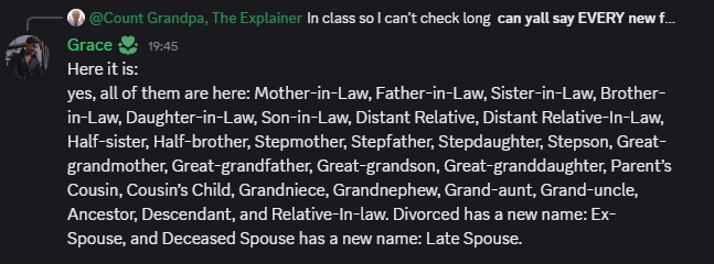 Wow, they REALLY went all in on the family tree 😱