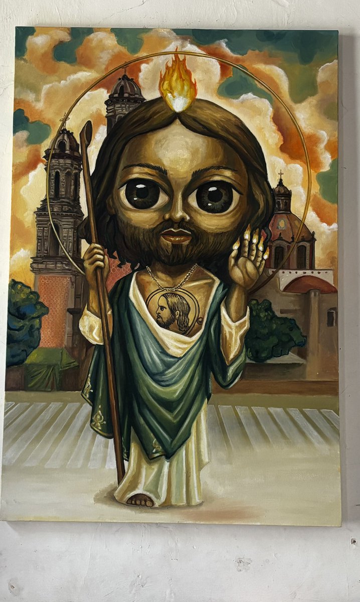 elnino_terrible's tweet photo. SAN JUDAS TADEO
Óleo sobre tela 80x120cm
Di$ponible pieza única
#SanJudas #SanJuditasTadeo https://t.co/nDzyfGgLkR