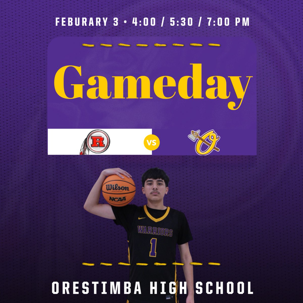 Orestimba High School Basketball tweet media