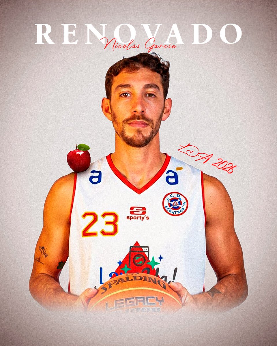 𝐑𝐞𝐧𝐨𝐯𝐚𝐝𝐨 el 🍎 

Nicolás “Manzana” García volverá a vestir nuestra camiseta en la LDA 2026.

¡Bienvenido, Manza! 🔺