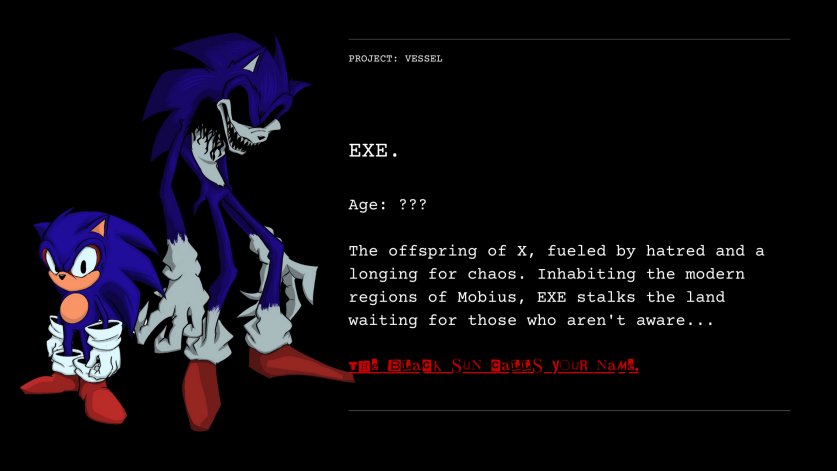 PROJECTVESSEL91's tweet photo. Beasts inhabit this world, but only time will show them all. #takeabreather #theycalledmesonic #SonicTheHedgehog #sonicexe #comic https://t.co/k4nuOtFwAh