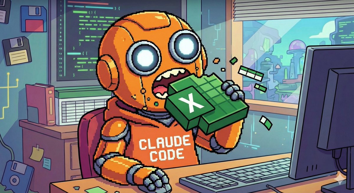 matan_zinger's tweet photo. NEW BLOG POST: Excel Obsoletion

Microsoft Excel remained the world's most popular programming language throughout the Cloud and Mobile eras; with AI, however, English may assume that role, rendering spreadsheet software obsolete.

https://t.co/CKlg6OCP3L https://t.co/UySEePA0xY