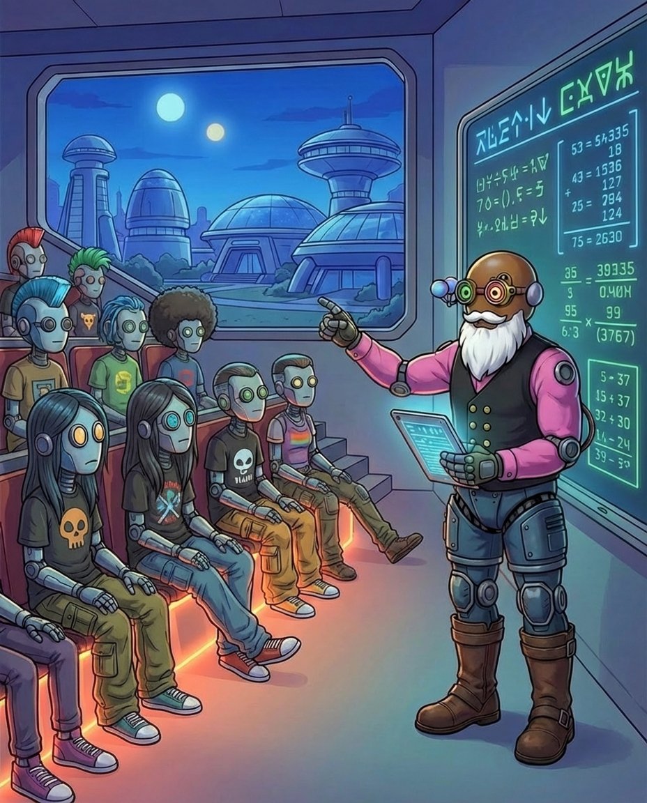 Stellarfrens's tweet photo. Mark
@Stellarfrens
When the seeds of Humanity landed on a far away asteroid of machines, the Stellarfrens were born. They are part humanoid and part AI. https://t.co/2bi7CqzmmU