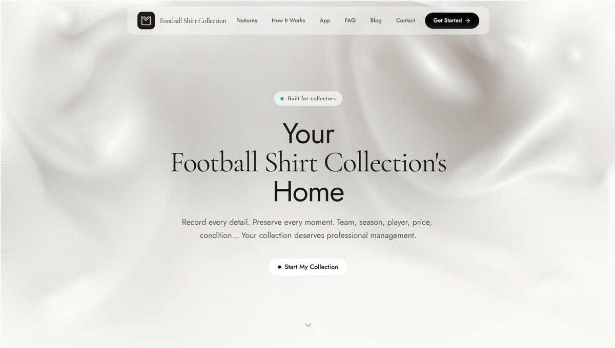 Bir forma koleksiyoneri olarak koleksiyonumu rahatça yöneteceğim bir uygulama arayışındaydım ancak bulamadım.

Genelde Notion, Excel ve telefonun not defterinden bölük pörçük şekilde takip edebiliyordum.

Kendi işimi kendim görmenin iyi olabileceğini düşünerek Football Shirt