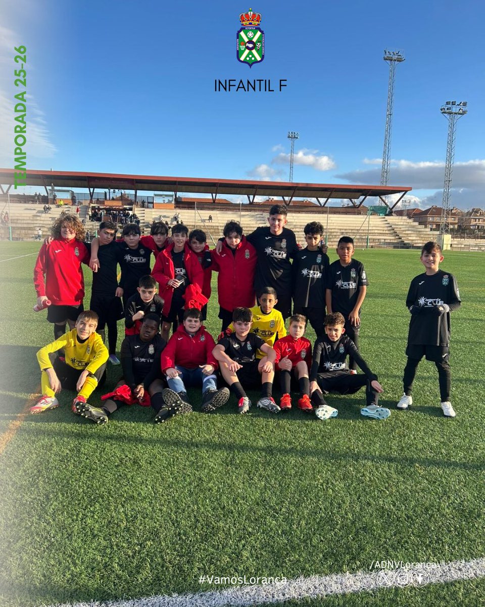 Resultados Etapa Infantil

- Infantil C 6-0 CD Fuenlabrada Atlantis "C" ❌

- Infantil D 0-2 EMF Humanes "C" ❌

- Infantil F 1-3 AD Villaviciosa de Odón "E" ❌

#VamosLoranca #SomosLoranca