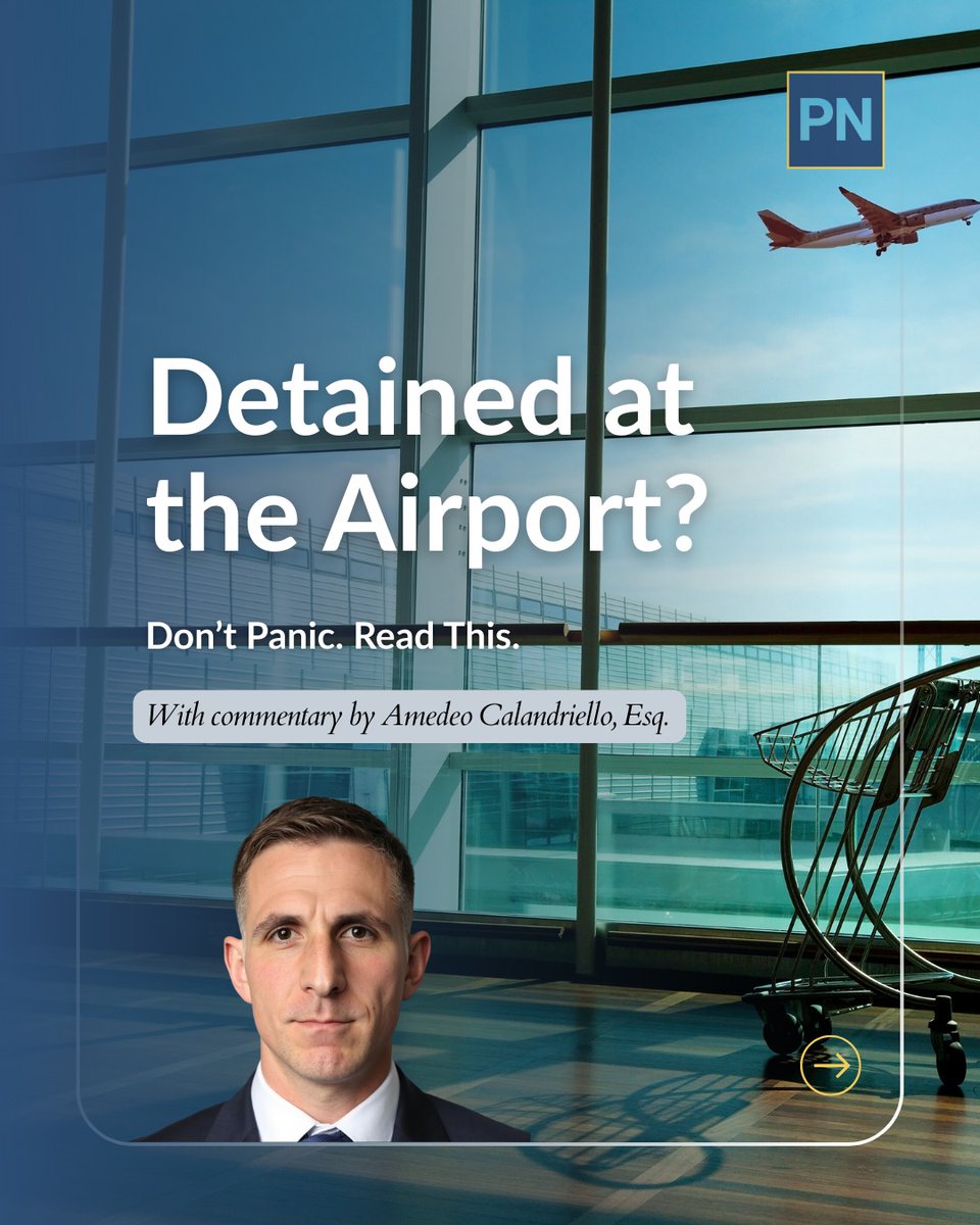 PNLawyers's tweet image. When one of our clients was detained at JFK Airport on an out of state warrant, every step from custody to court required immediate legal action.

This post explains what happened and how we handled it.

#CriminalDefense 
#AirportDetention 
#KnowYourRights 
#NYCriminalDefense