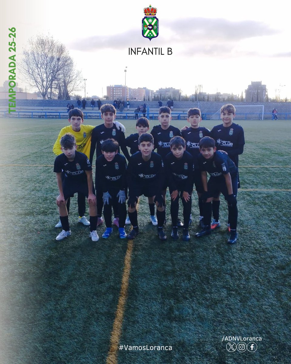Resultados Etapa Infantil

- Infantil A 4-1 CD Griñon "A" ✅

- Infantil B 0-5 EF AT Casarrubuelos "B" ❌

#VamosLoranca #SomosLoranca