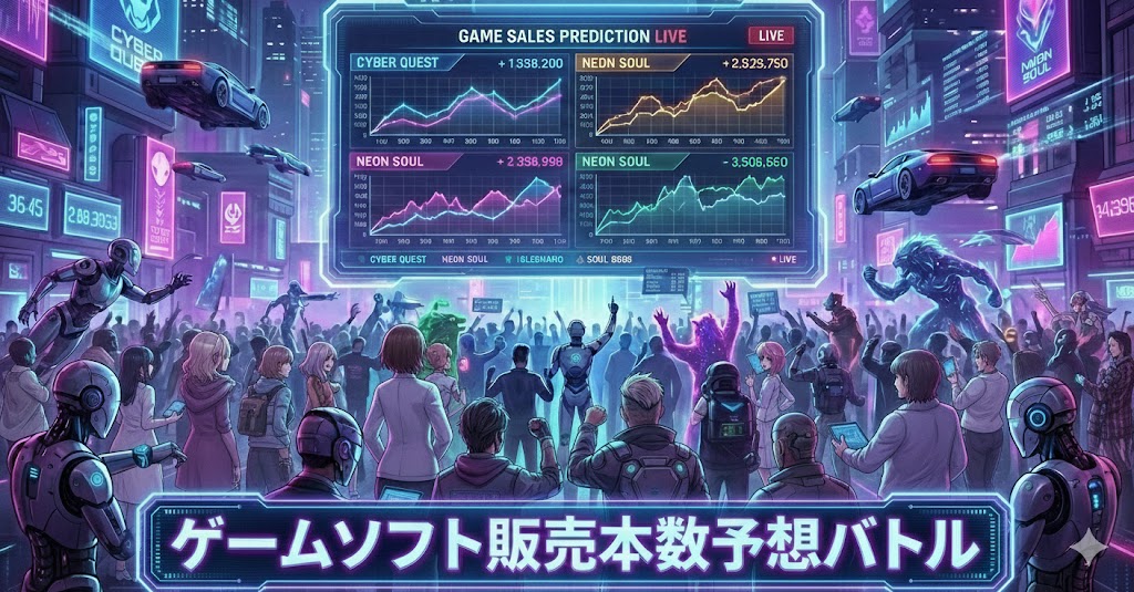 Y1G】ゲームソフト販売本数予想バトル＠52期 開催中！ (@yso_game