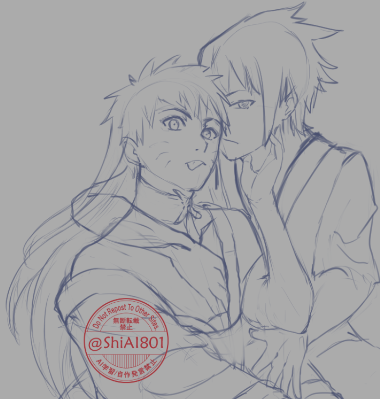 ShiAI_NoT's tweet photo. I promise to render it👀
#サスナル #佐鸣 #sasunaru https://t.co/Ay2tLWUywB