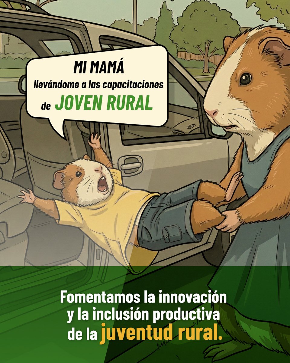 AgriculturaEc's tweet photo. ¡Te invito a conocer esta historia, pepa!

Más de 10.000 jóvenes rurales se capacitan en prácticas innovadoras para transformar la agricultura, gracias al Gobierno de #ElNuevoEcuador.

Conoce más  aquí 👉 https://t.co/kY0hLJ7RGP https://t.co/rU8fF4vg6w