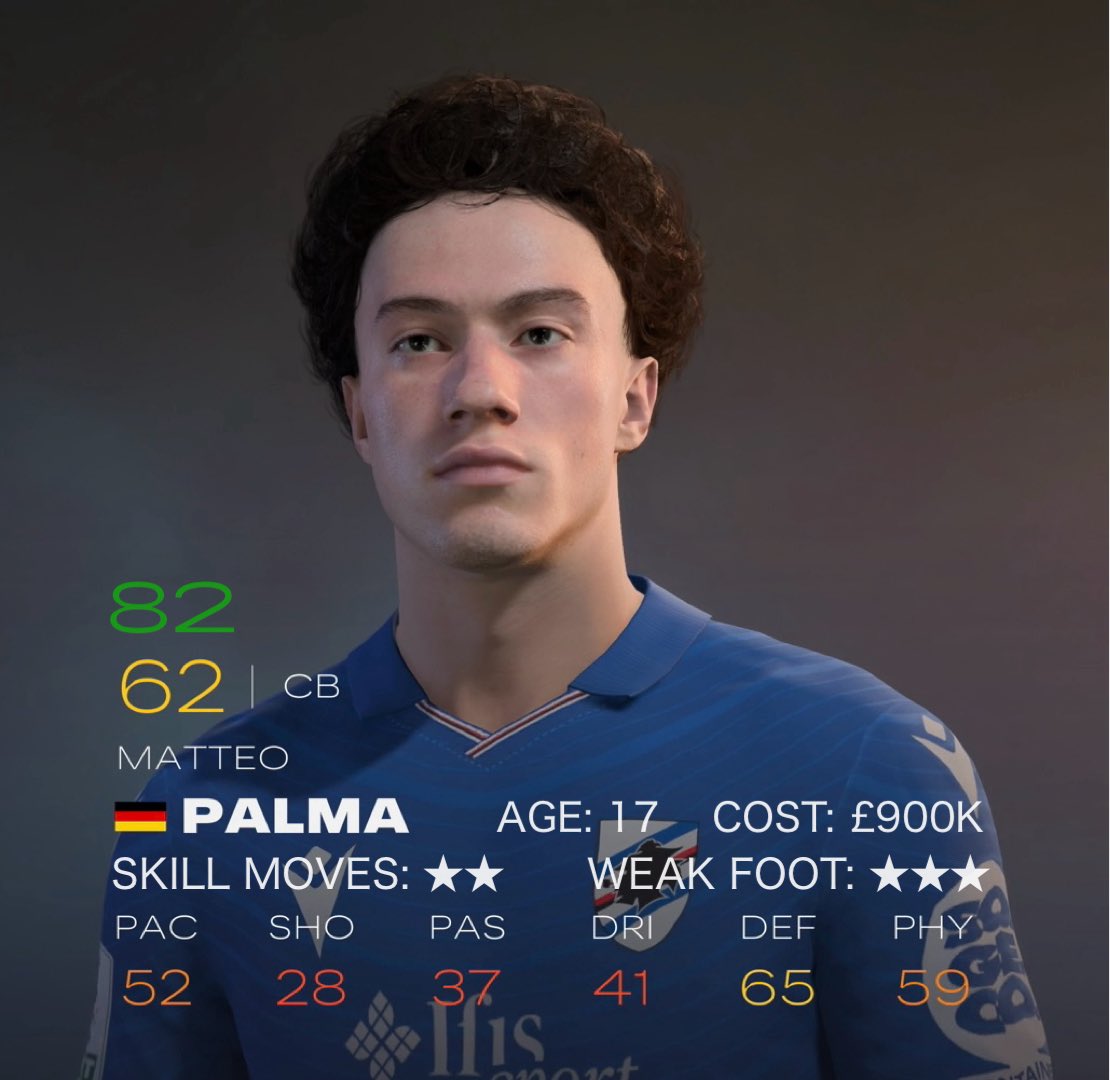 Career Mode
💎 Gem of the Day
👤 Real Face ✅
#FC26 💎