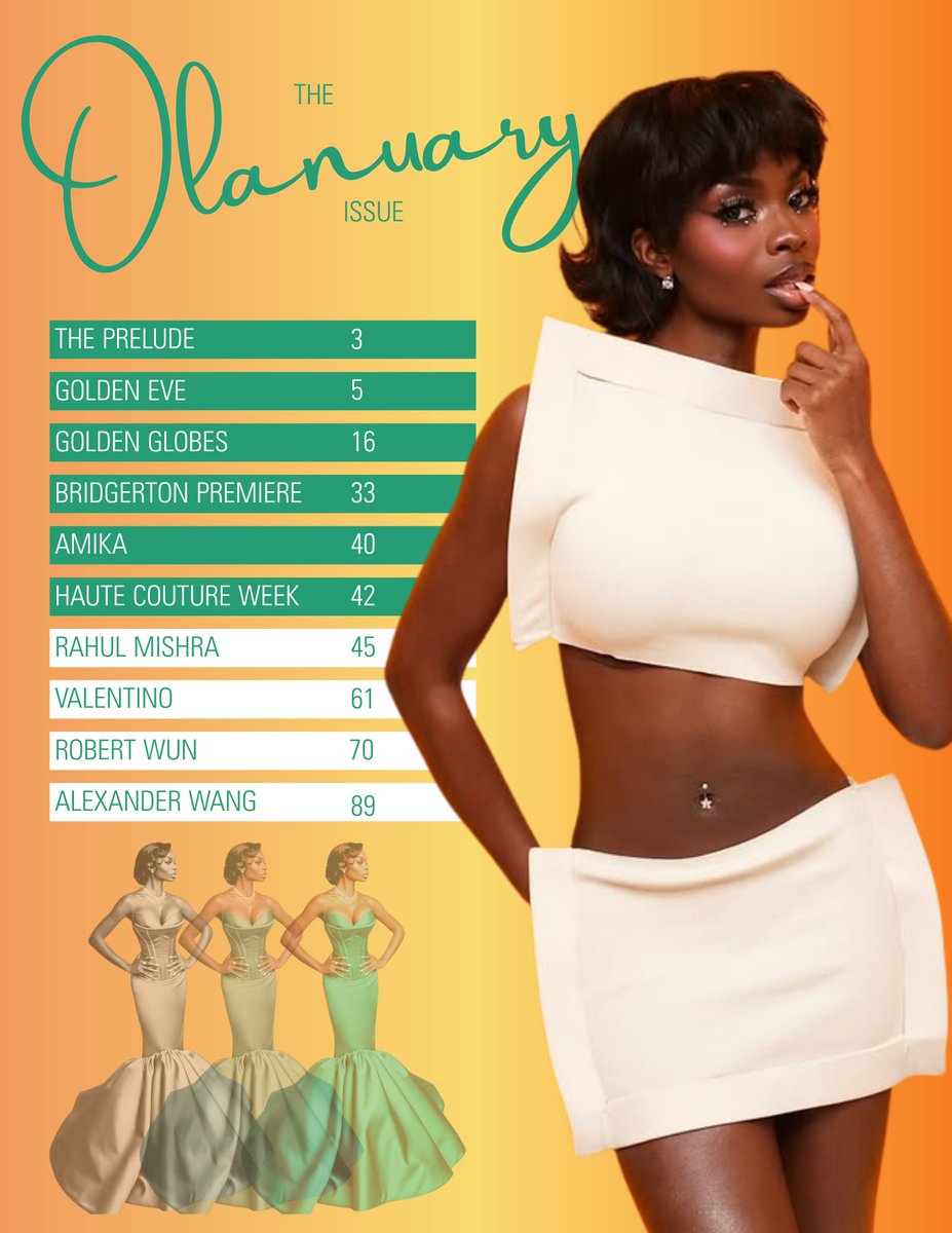 MonetTippi's tweet image. PRINT MEDIA AINT DEAD AROUND HERE

My custom 98 page Ola magazine on her January accomplishments alone available to download for free bc we *all* deserve Mutha on our shelves

Link to dl or print here:
canva.com/design/DAHASHN…