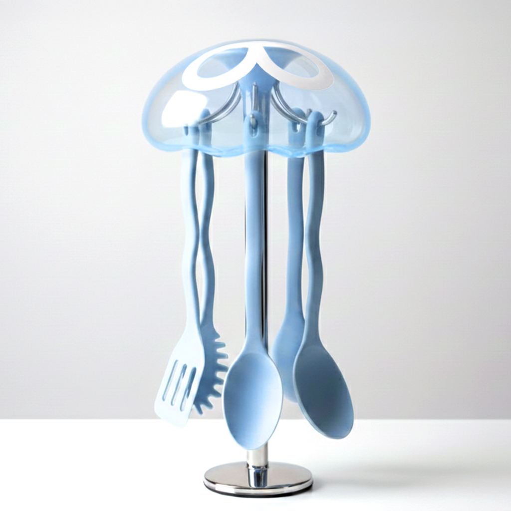 issikazu20's tweet image. クラゲが泳ぐキッチンツール考えました。