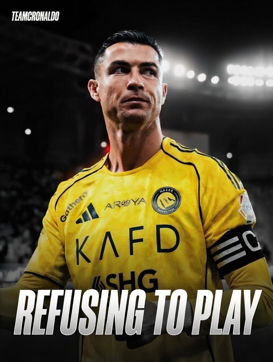 CristianoXtra_'s tweet photo. 🚨 BREAKING:

Saudi Pro League officials are shocked by Cristiano Ronaldo's anger despite the weekly salaries he receives, He receives 500,000 pounds weekly.

Cristiano Ronaldo believes the Saudi League is biased, and that Al Hilal is protected, and that he deserves greater respect!

Cristiano Ronaldo believes that the Public Investment Fund blocked signings at Al Nassr with the aim of putting the club in a bad position in the competition for the league title against Al Hilal.