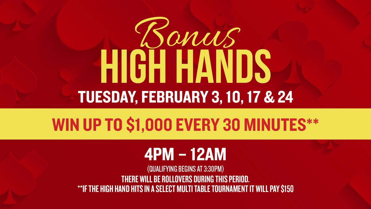 Seminole Hard Rock Poker Open tweet media