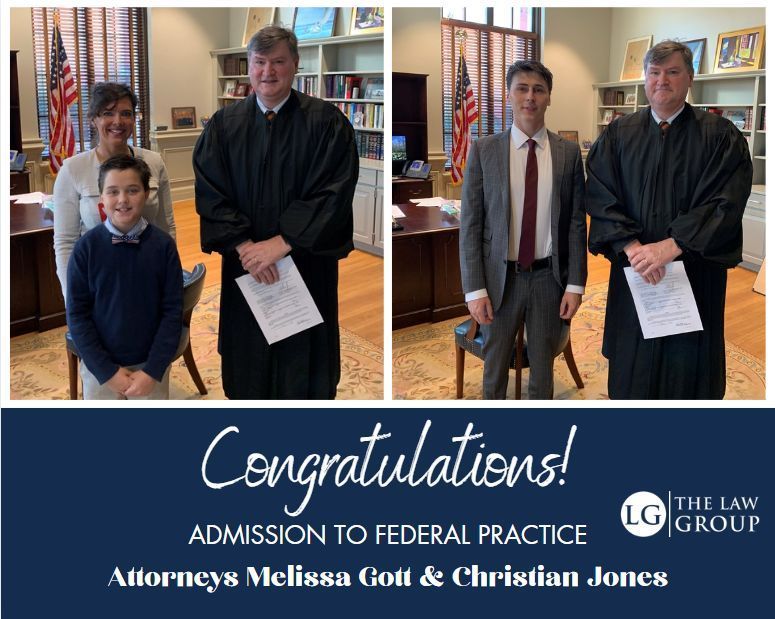 LawGroupNC's tweet image. 🎉 It is hard to believe this was a year ago.  Attorney Christian Jones is taking on new federal cases now.  Contact him for a free consultation. #criminaldefense #federalpractice
lawgroupnc.com/blog/fighting-…