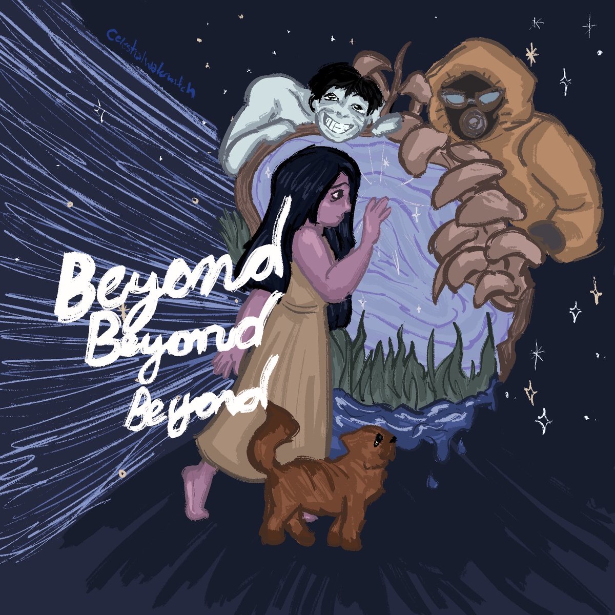 celeswaterwitch's tweet photo. Crane wives album cover redraw with neighbors daughter from ninah :) there will be two more with the other album cover ladies yall can guess who’s who #ninahtwt #ninah #noimnotahuman #noimnotahumanfanart #ninahfanart #neighborsdaughter #digitalart #myart #thecranewives https://t.co/o9ygxrgdRr