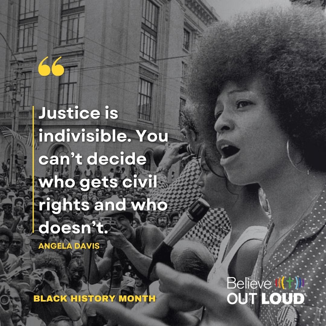 This Black History Month, as every month, we rise in solidarity with our Black LGBTQ+ loved ones and remember that the fight for freedom, dignity, and equality is deeply connected across communities, identities, and generations.