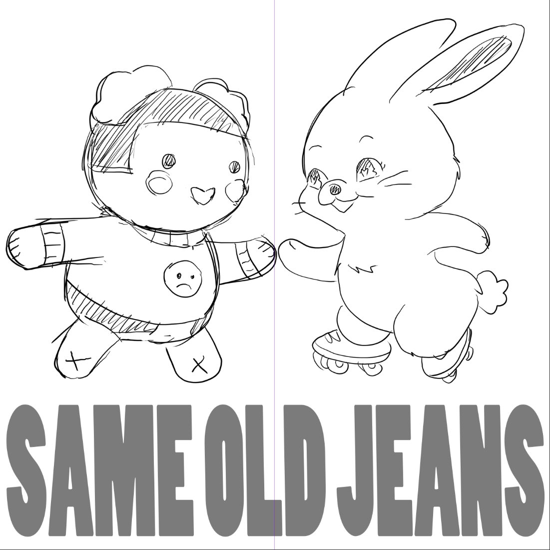 tobilou's tweet photo. “same old jeans” out on all dsps feb 6th https://t.co/ld849npf6D