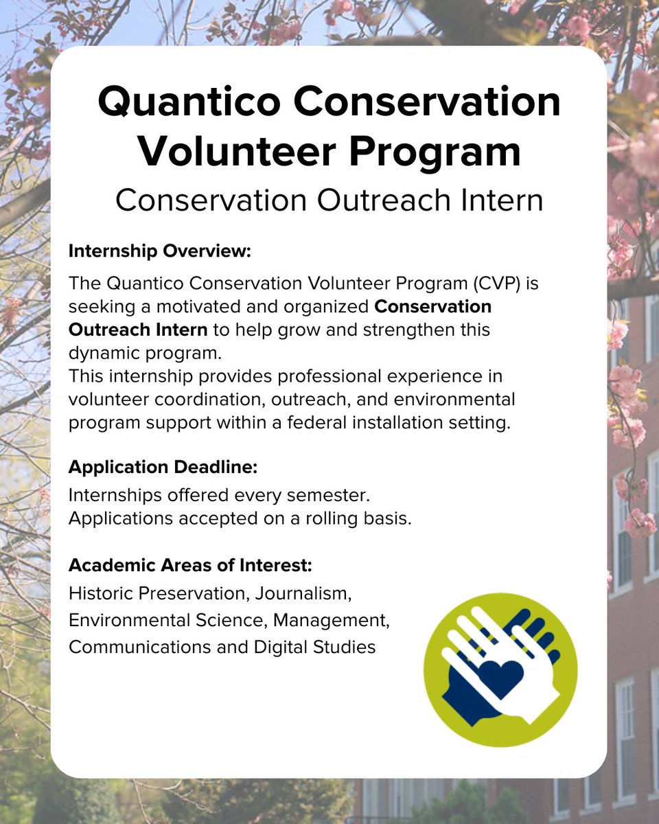 UMW_CCPD's tweet photo. This week's Internship Roundup features five of the many unique opportunities available to UMW students on Handshake. To read more about any of these featured internships, use the link below explore the Internship Roundup Collection.
https://t.co/keBnVjTPm7 https://t.co/WXOTVaSDOb