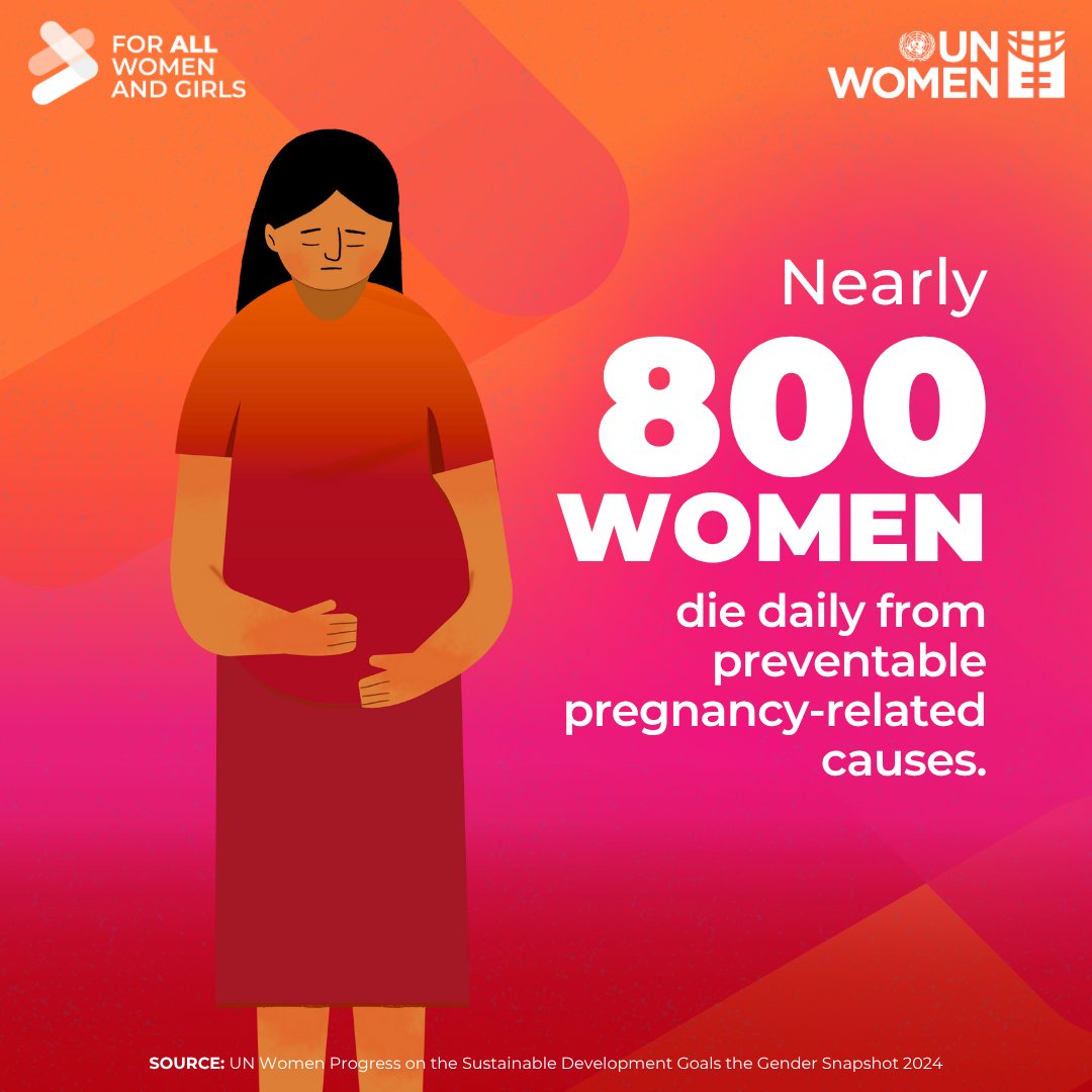 It's time for the world to:

🚫 End harmful gender norms
👩‍⚕️ Invest in reproductive health
🏥 Strengthen health systems

As we enter 2026, see the 15 actions <a href="/UN_Women/">UN Women</a> is calling for to push forward on #GenderEquality: unwo.men/Fz6m50XQ56l

#ForAllWomenAndGirls