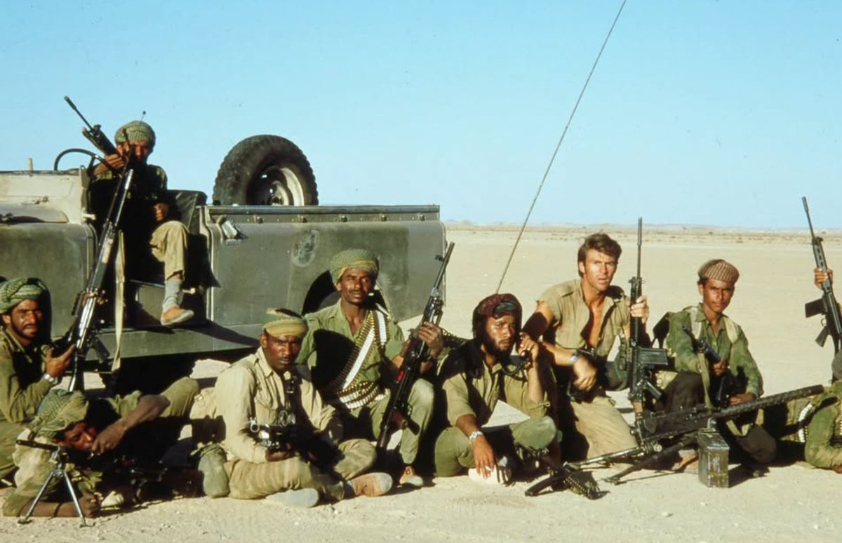 jmscaronte's tweet image. Pictures of Sir Ranulph Fiennes.Seconded to the Oman Armed Forces during the Dhofar conflict, Fiennes served at a time when Oman maintained close military ties with Britain. There, he led the Reconnaissance Platoon of the Muscat Regiment.
#SAS #UK