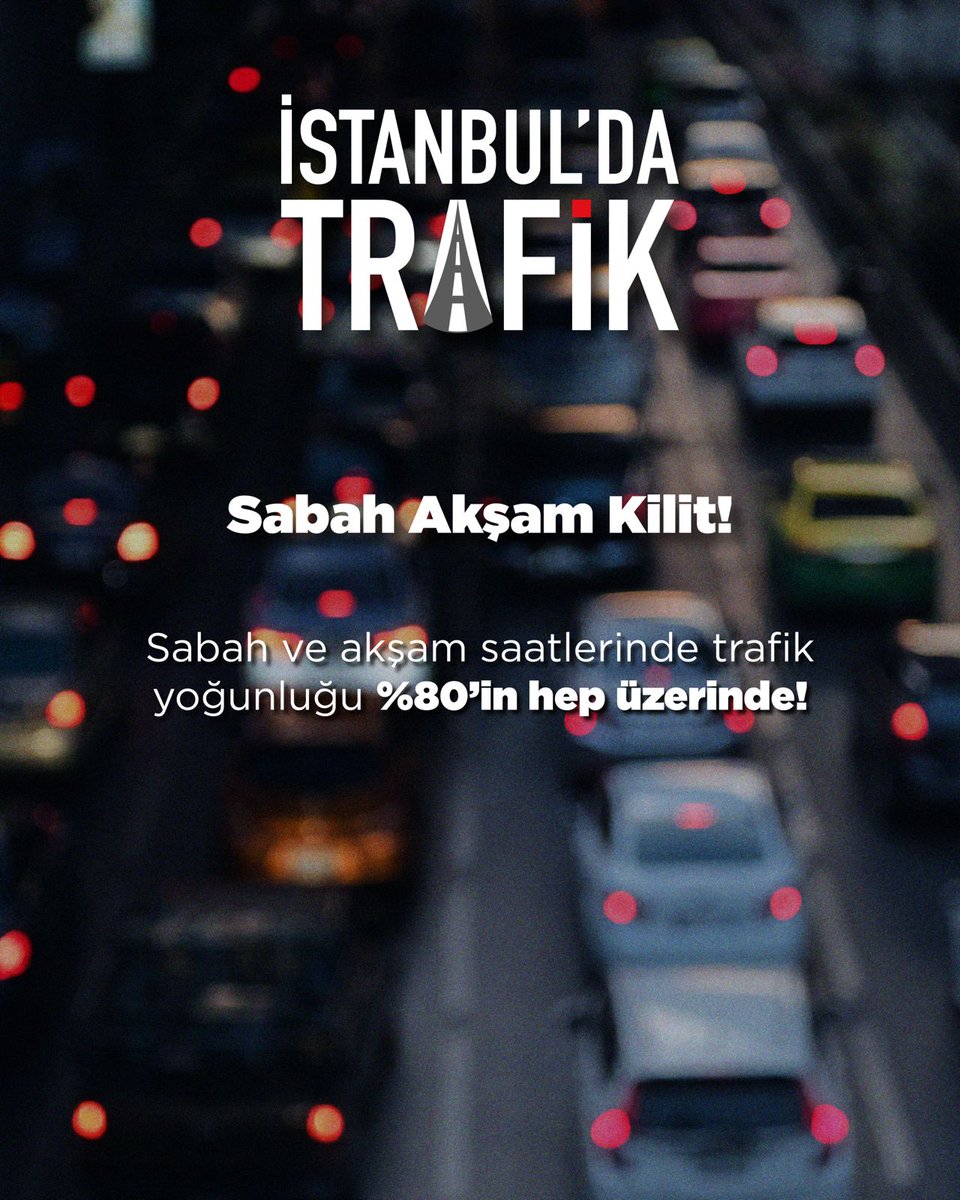 #istanbuldatrafik
