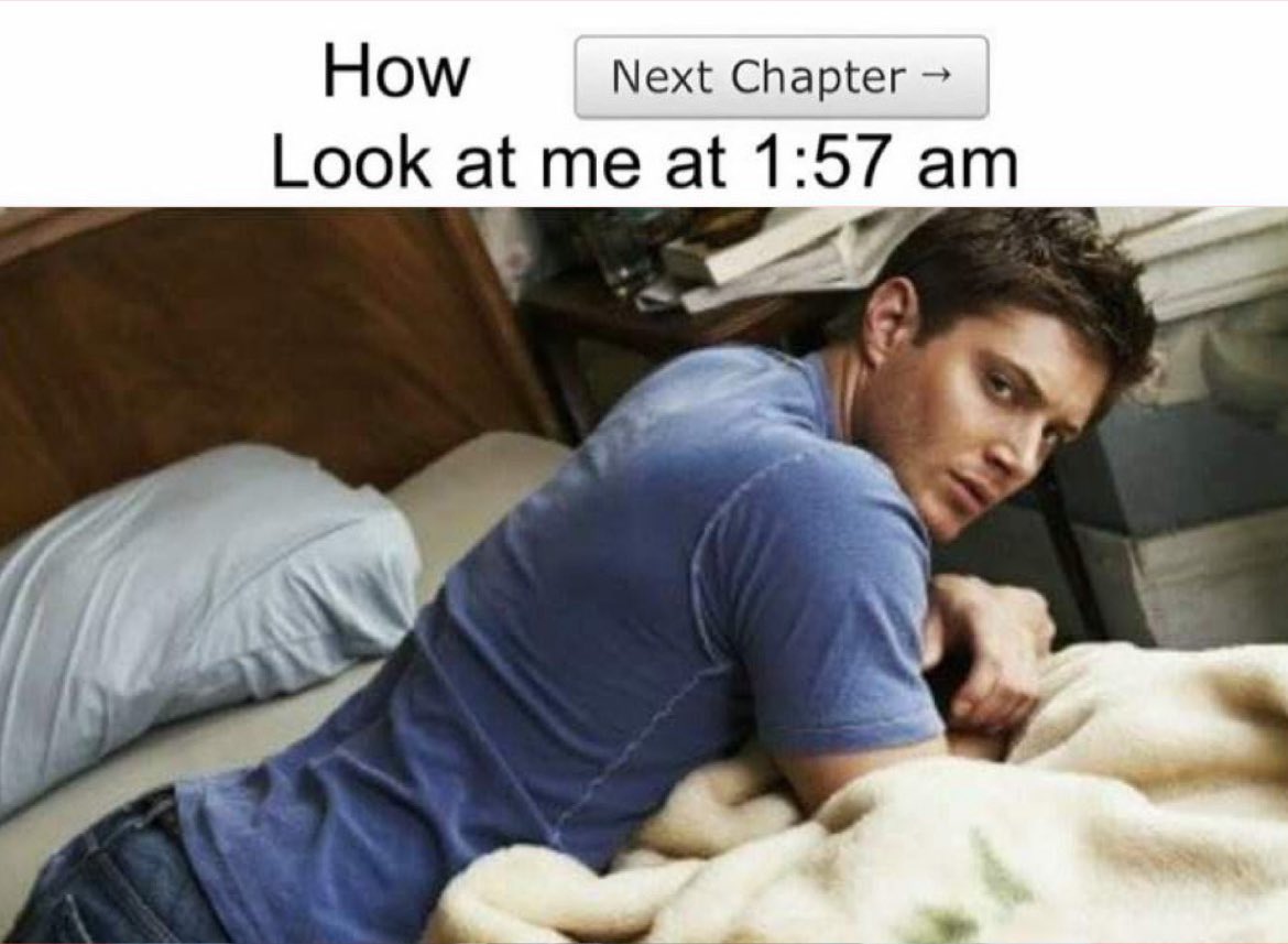 360PERCENT's tweet photo. Jensen Ackles arch blue tshirt photoshoot looking back how ao3 / Archive of Our Own next chapter button looks at me at 1 am 1:57 am in the morning https://t.co/uHweHFAtuj