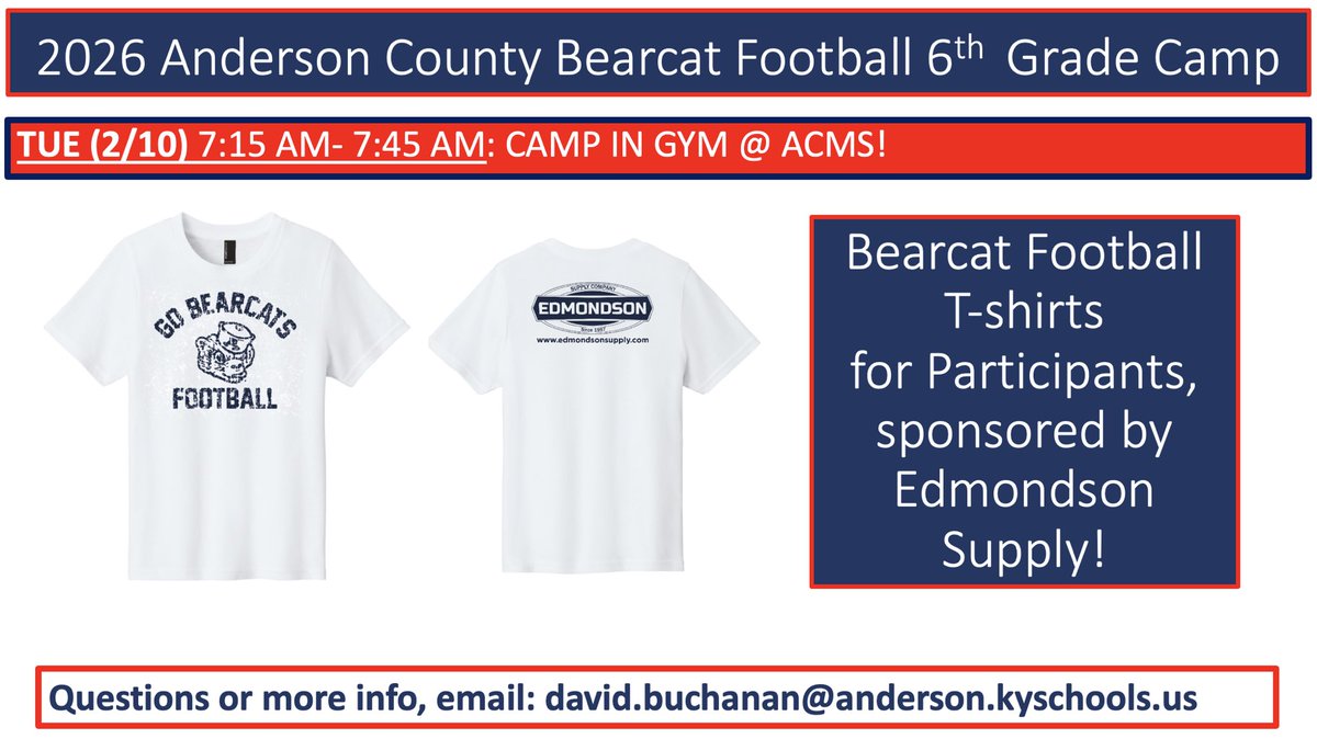 ACHS Bearcat Football tweet media