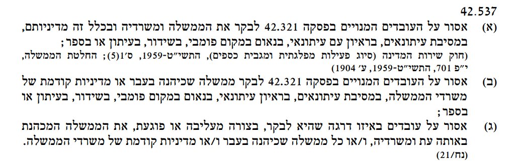 <a href="/netaelbandel/">נטעאל בנדל Netael Bandel</a> בכך הפר מר גיל לימון - בפעם המי יודע כמה - את תקנון שירות המדינה, האוסר עליו "לבקר את הממשלה ומשרדיה ובכלל זה מדיניותם"