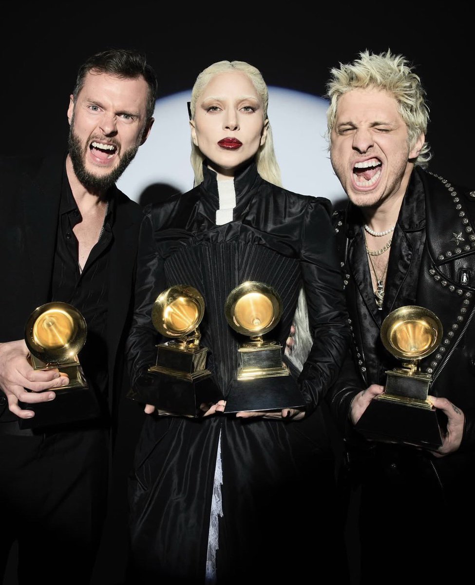 MAYHEMBallTour's tweet photo. Lady Gaga via Instagram:

“Thank you to the monster community for continuing to see the artist in me and inspiring me to keep going deeper into my art. I am so humbled and grateful for this moment. I dove deep into my soul creating MAYHEM- detailing every lyric, melody and sound on this album with my partner Michael and our astounding collaborators Andrew Watt, Cirkut and Gesaffelstein. This was an artistic highlight of my career and an experience I'II cherish forever. It is a true blessing to be celebrated by the music community in this way. What an honor this whole evening was, we are all so thankful.”