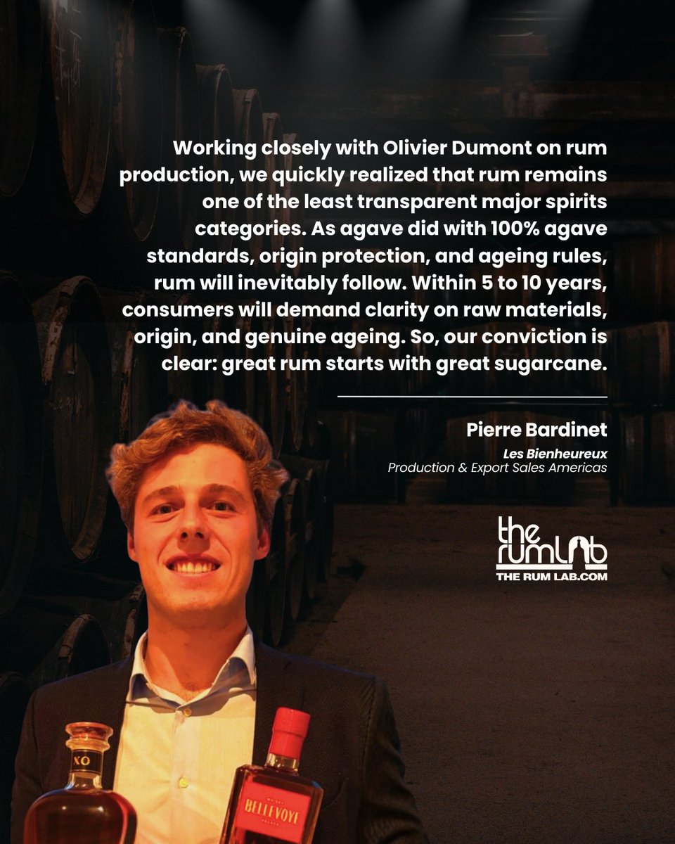 therumlab's tweet image. Pierre Bardinet is bringing "terroir" to the rum world. 🥃

From breaking state monopolies to launching Costa Rica's first single-estate rum, NICOYA, learn why transparency is the future.

💻 Full interview: therumlab.com/pierre-bardine…

#RumInterview #TheRumLab