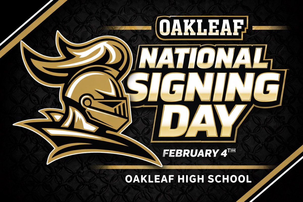 OHSKnightsFB's tweet photo. Dungeon Family: We invite you all to come out to watch, congratulate, and celebrate all the Student-Athletes participating in tomorrow’s National Signing Day. Ceremony will take place in the Gym at 12:00.
GO KNIGHTS/FIGHT ON!!! https://t.co/FDqqEIbQRf
