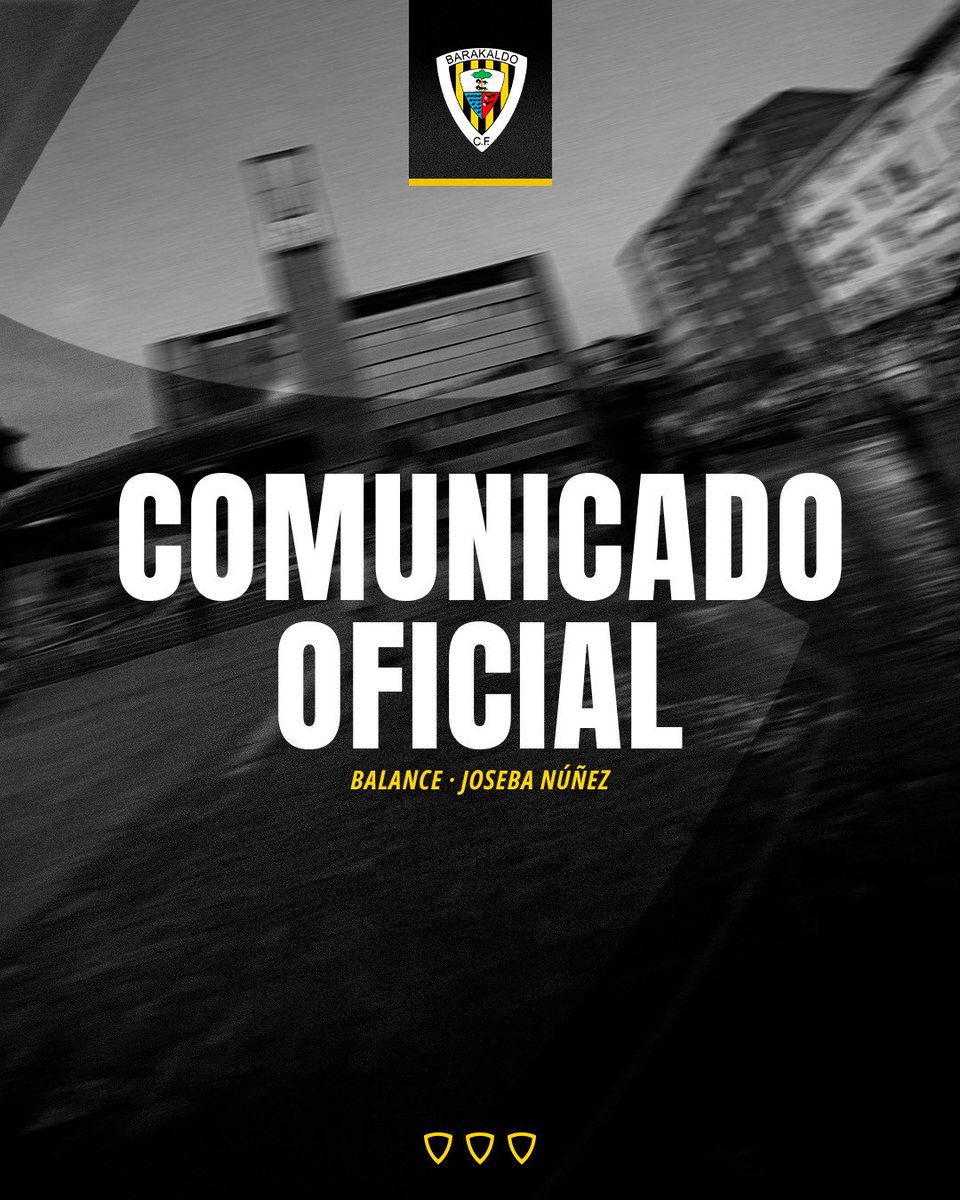 ℹ️ Mañana, Joseba Núñez, ofrecerá una rueda de prensa en Lasesarre para realizar un balance tras el cierre del mercado de fichajes.

🔗 barakaldocf.com/comunicado-ofi…