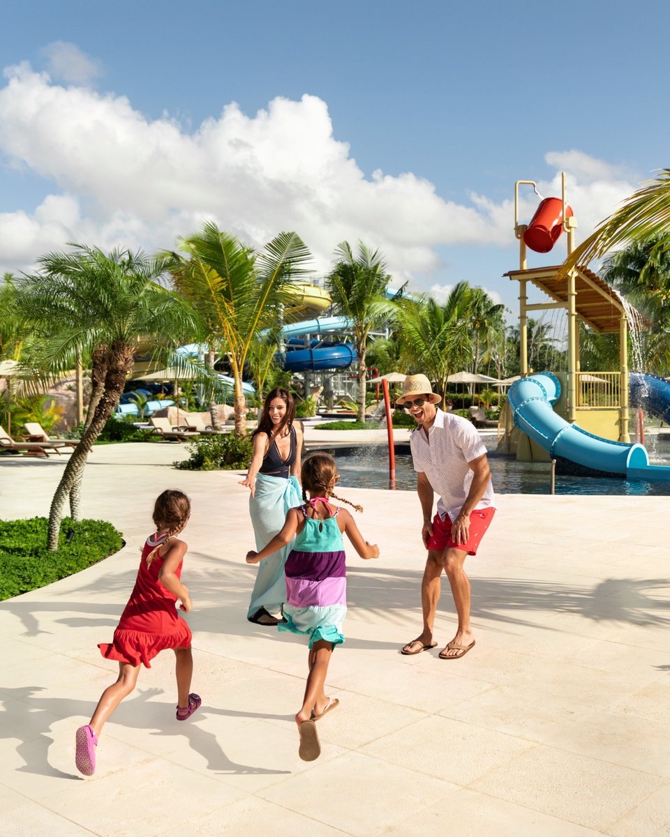 SandyMcLary's tweet photo. Sandcastles or splash zone? Where will your family start the adventure? 🏖️💦
#DreamsLaRomana #TravelTuesday https://t.co/z5vR5JOKTG