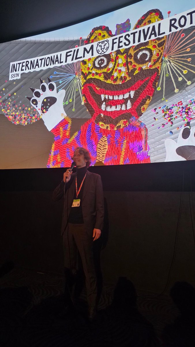 midnightmes's tweet photo. At @IFFR last night, introducing Hideo Nakata's debut film Female Teacher: Forbidden Sex, a title that got one visiting Mexican journalist stopped at airport immigration https://t.co/6hQSnNMuKE