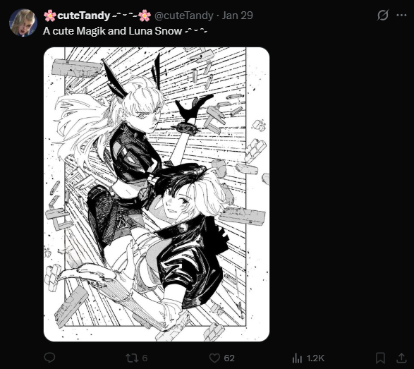 RealPyra's tweet photo. These are 4 out of countless examples of stolen artworks from the not new art thief cuteTandy. I thought this worm got banned but I guess not, bro is not even trying to give credit and blocks people that source the art. Please report this account for impersonation of the artists. https://t.co/htKD6hnxU5