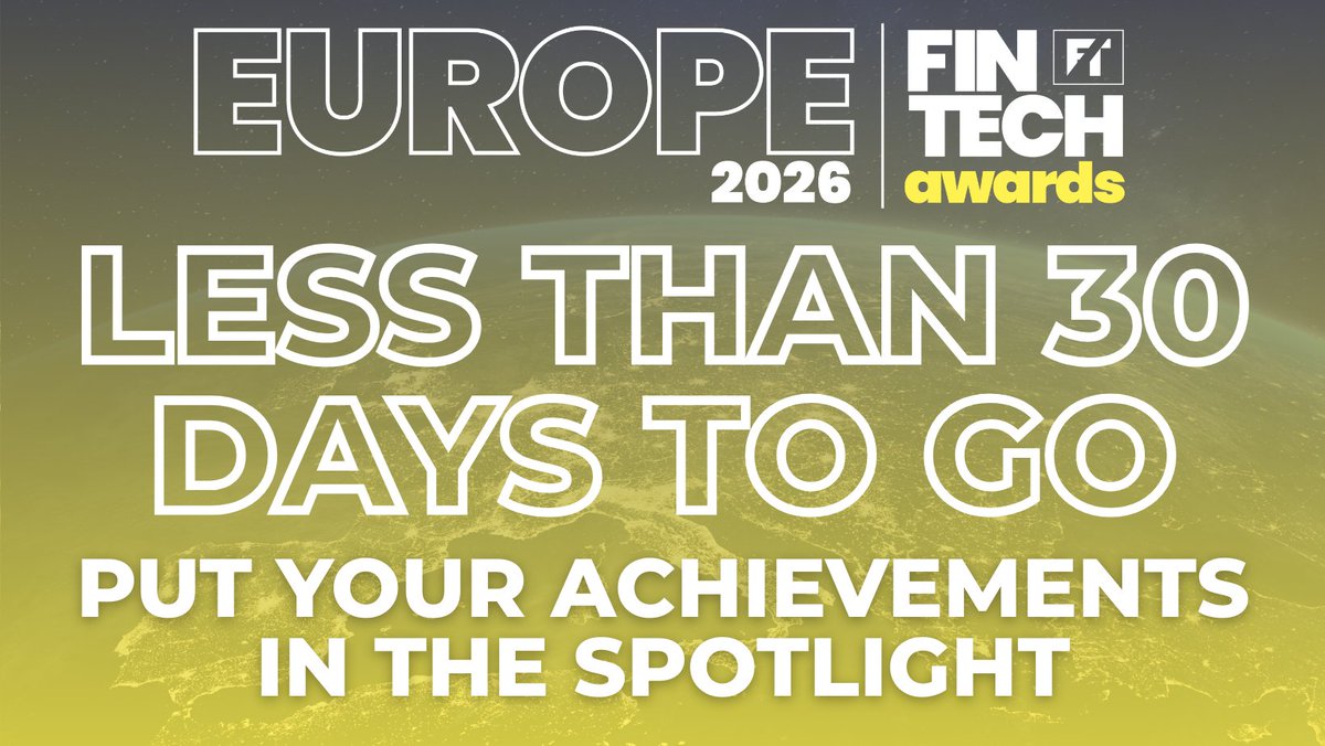 Europe FinTech Awards tweet media