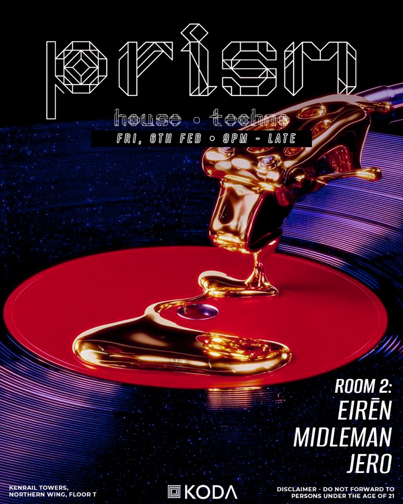 kodanairobi's tweet photo. Fri (Room 1): This Friday in Room 1, we explore the 3-Step Theory with @Wandvt, @muraTHEdj &amp; @FunkyFusiondjs at the wheel.

Fri (Room 2): While in Room 2, Eirēn, Midleman &amp; @JeremyKimbo enter the PRISM, spinning House &amp; Techno beats all night long!

🎟️: https://t.co/fVb4acOflf https://t.co/8s9F3RnaXK