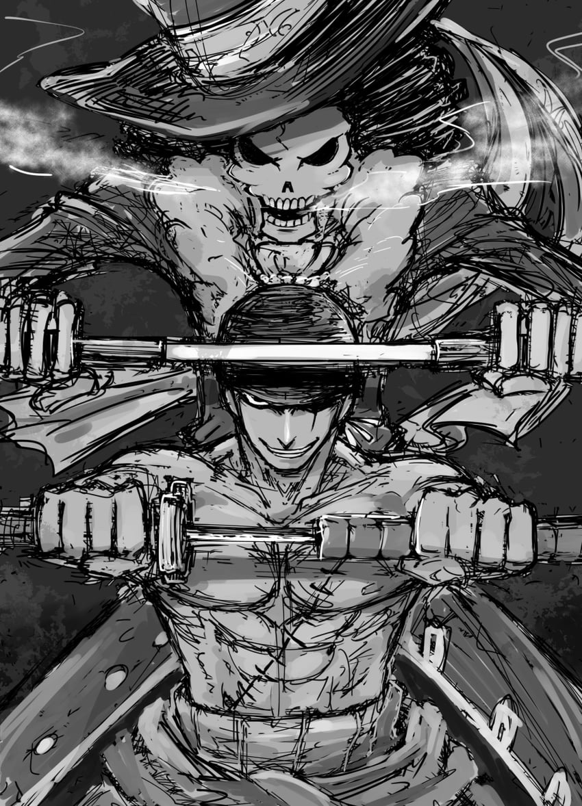 [#ONEPIECE1173]

The swordsmen of the crew, taking over this chapter!